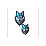 Seç Kurt Başı Sticker Çok Amaçlı