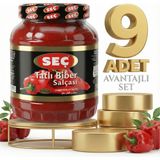 Seç Tatlı Biber Salçası 9X1600 gr - 1,60 kg