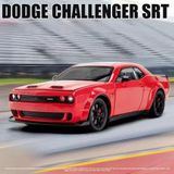 Sec Toys Dodge Challenger Srt 1:24 Diecast Model Araba Dodge Araba Sesli Işıklı Kapıları Açılır