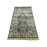Seccade Dokuma Halı Seccade Püsküllü 80x125 Haki