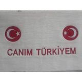 Seccadem Siirt Battaniyesi Türk Bayrağı Moditfli
