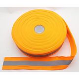 Seçilir 5 cm (5+2) Genişliğinde 5 mt Uzunlukta Neon Turuncu Polyester Reflektör Şerit - 5 - 2