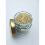 Seçilir Altın Renginde Toz Sim 40 cc Kavanozda + 25 gr