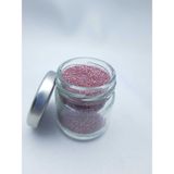 Seçilir Gül Kurusu Renginde Toz Sim 40 cc Kavanozda + 25 gr