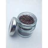 Seçilir Kahverengi Renginde Toz Sim 40 cc Kavanozda + 25 gr