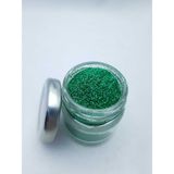 Seçilir Yeşil Renkte Toz Sim 40 cc Kavanozda + 25 gr