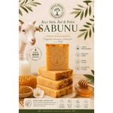 Secille Organic Keçi Sütü Bal ve Polen Sabunu 120g-Soğuk Döküm El Yapımı Doğal Sabun