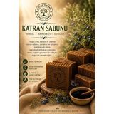 Secille Organic Soğuk Döküm Ardıç Katranı Sabunu 120G-El Yapımı Doğal Sabun-Secille Organic Juniper Tar Soap 120G Cold Process Handmade Natur