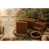 Secille Organic Soğuk Döküm Ardıç Katranı Sabunu 120g-El Yapımı Doğal Sabun-Secille Organic Juniper Tar Soap 120g Cold Process Handmade Natural Soap
