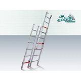 Seçkin 3*4=12 Mt. 3 Parça Alüminyum Gold Merdiven