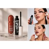 Seçkin Bordo Likit Ruj & Waterproof Volume Maskara Seti – Uzun Süre Kalıcı Profesyonel Makyaj