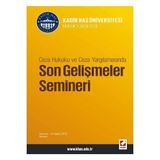 Seçkin Ceza Hukuku ve Ceza Yargılamasında, Son Gelişmeler Semineri Süheyl Donay 2013/07 - yok - Beyaz