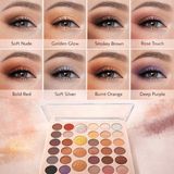 Seçkin Highlighter & Göz Farı Paleti – Çok Amaçlı Işıltılı ve Mat Makyaj Seti - Karışık