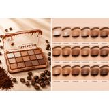 Seçkin I Love Coffee Nude Eyeshadow Palette – 18 Renk Profesyonel Far Paleti - Karışık