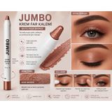Seçkin Jumbo Krem Far Kalemi – Işıltılı Rose Bronze Göz Farı Stick - Karışık