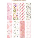 Seçkin Trend 8'li Kitap Ayracı Seti-2, 4x14cm, Su ve Neme Karşı Laminasyon Kaplama.
