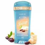 Secret Cocoa Butter Clear Gel Deodorant 73Gr