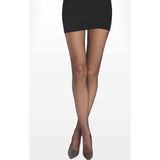 Secret Moda Daymod Rete File Taş Aksesuarlı Kadın Külotlu Çorap - L - XL - Siyah