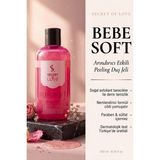 Secret of Love Bebe Soft Peeling Etkili Duş Jeli Arındırıcı ve Nemlendirici Formül 250 ml