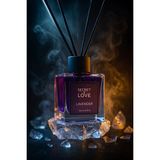 Secret of Love Lavanta Çubuklu Oda Kokusu 100 ml Hafif Lavanta Aromalı Bambu Çubuklarla Kalıcı Etki