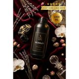 Secret of Love Premium Oda Kokusu 1000 ml - Araç Kokusu, Oto Parfüm 12 Adet Bambu Çubuk Hediyeli - SCARLET 1 LİTRE