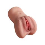 Secretgame Noxxx Çift Girişli Anal Ve Vajinal Gerçekçi Mastürbatör 18 Cm - Anal And Vaginal Double