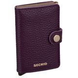 Secrid Miniwallet Pebble Kartlık Cüzdan, Mor