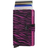 Secrid Miniwallet Zebra Fuchsia Orijinal Avrupa Derisi Cüzdan - Baby Pembe