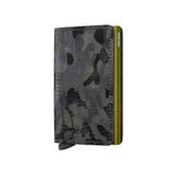 Secrid Slimwallet Jungle Kartlık Cüzdan, Siyah-Yeşil