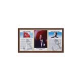 SECRON 3lü Milli Levha Mdf Çerçeve 45x90 Cm