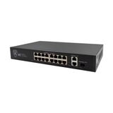 Secuzi 16 Port Gigabit Poe Switch 2 Uplink Port ile Yönetilebilir ve Güçlü Bağlantı Özellikleri