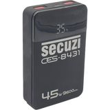 Secuzi 9600MAH 45W Hızlı Powerbank - Siyah