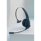 Secuzi Bluetooth Kablosuz Kulaklık Mikrofon Set - Call Center / Ofis Tipi / Gürültü Engelleme / Tuşlu Mute - --