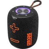 Secuzi Multilink 20W Bluetooth Hoparlör - Ses Bombası / Aux / Sd / USB / Bluetooth / 2400MAH Batarya / Suya Dayanıklı - Siyah - Turuncu