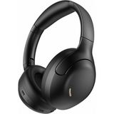 Secuzi Puffy Kablosuz Bluetooth Kulaklık | 65 Saat Oynatma | Anc-Opacity-Latency Modları | Auto Play-Pause | Kadife Çanta | Katlanabilir - Siyah