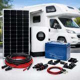 SED 1KW Karavan Güneş Enerjisi Paketi – 570W Monokristal Half-Cut Panel, 1KW MPPT Akıllı İnverter, 200Ah Jel Akü Solar S
