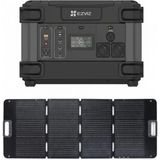 Sed Ezviz 1300W Taşınabilir Güç Istasyonu + 200W Katlanır Güneş Paneli - YOK