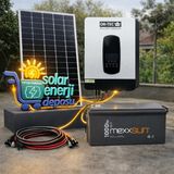 Sed Solar Enerji Deposu 3000W Lityum Güneş Enerjisi Paketi - YOK