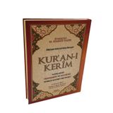 Seda Yayınları Satıraltı Türkçe Okunuşlu Cami Boy Kuran-ı Kerim