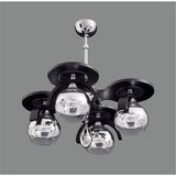 Sedef 3141-4BLK 4'lü Ahşap Avize