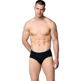 Sedef 3'lü Erkek Slip- Külot Renkli- 1010 - 3XL - Siyah
