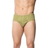 Sedef 3'lü Erkek Slip- Külot Renkli- 1010 - Asker Yeşili
