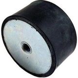 Sedef 50X35Mm M10 E Tip Lastik Takoz Pullu-4'Lü Paket