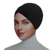 Sedef Bayan Tesettür Dış Bone Hazır Türban Çapraz Bone