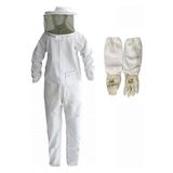 Sedef Beekeeping 04302 Tulum Maske + Uzun Eldiven Arıcı Tulum Kıyafet Seti