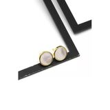 Sedef Doğal Taş Küpe - Kp-0260