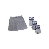 Sedef Erkek Boxer, 4'lü Paket, Penye Desenli, Karışık Renk, M Beden
