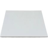 Sedef Kaplamalı Kare Turta Pasta Altlığı 11X11 cm 1.6 mm - 1000 Adet