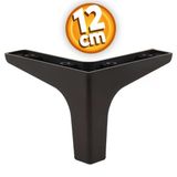 Sedef Lüks Mobilya Kanepe Sehpa Tv Ünitesi Koltuk Ayağı 12 Cm Siyah Baza Ayakları