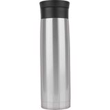Sedef Silver Çelik Termos Bardak 500 ml Bitki Çayı Demleme Bardağı Tea Cups Thermos Mug Kupa Araç Termos SDF889 - Gümüş